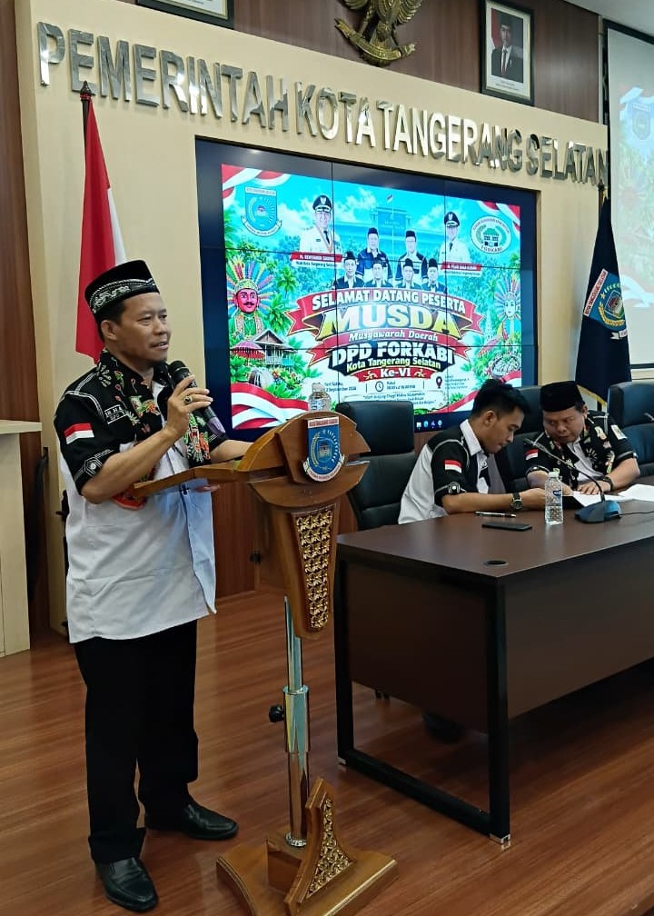 Amanah Bertubi-tubi, Ustadz Ali Akbar Terpilih Aklamasi Pimpin FORKABI Tangsel
