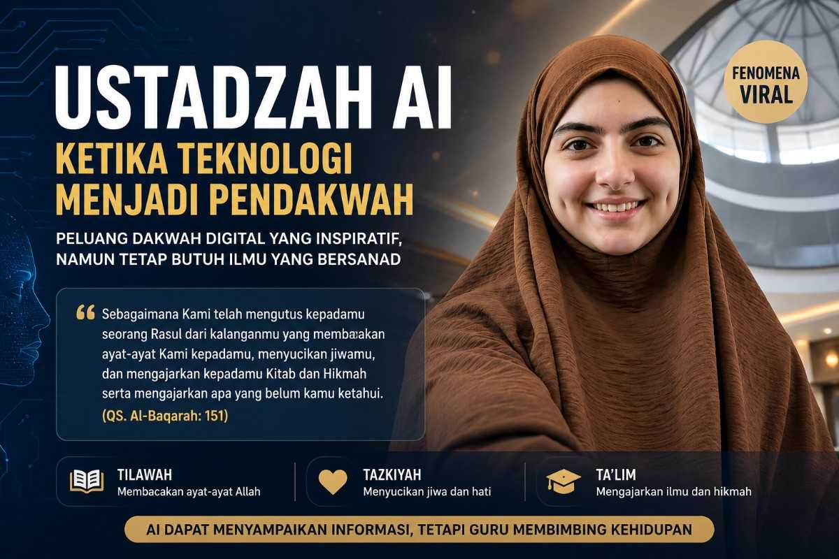 Ketika Ustadzah AI Menjadi Panutan: Mengapa Belajar Agama Tetap Harus Berguru kepada Ulama Bersanad?